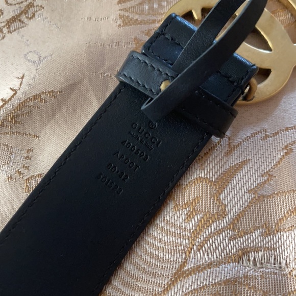 Gucci 2015 Re-Edition Wide Leather Belt - Picture 3 of 4